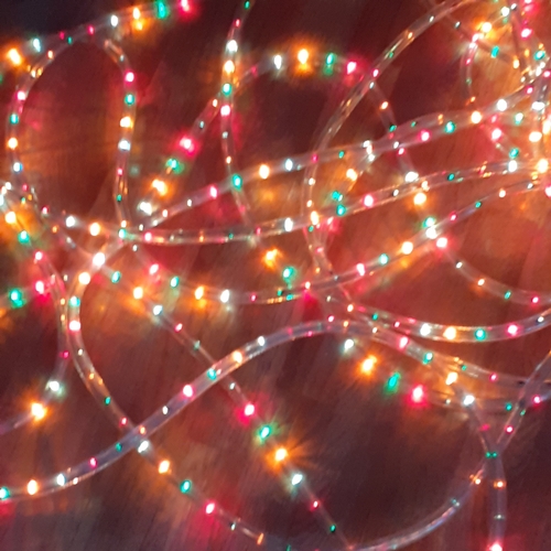 22 - Over 50 feet of string lighting with 8 settings.