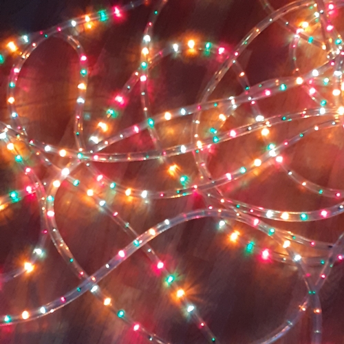 22 - Over 50 feet of string lighting with 8 settings.