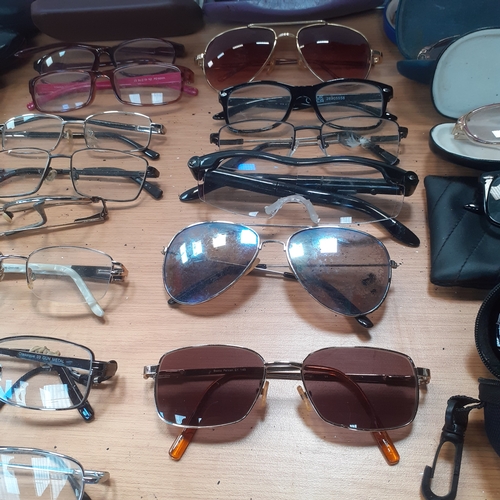 3 - Quantity of glasses and sunglasses. Varying styles and conditions. More added since pictures. Some e... 
