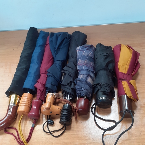 7 - X8 umbrellas. Overall good condition