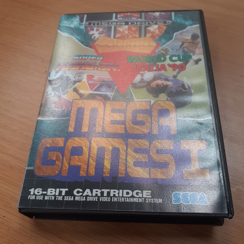 16 - Sega megadrive, Mega games 1 game. Good condition