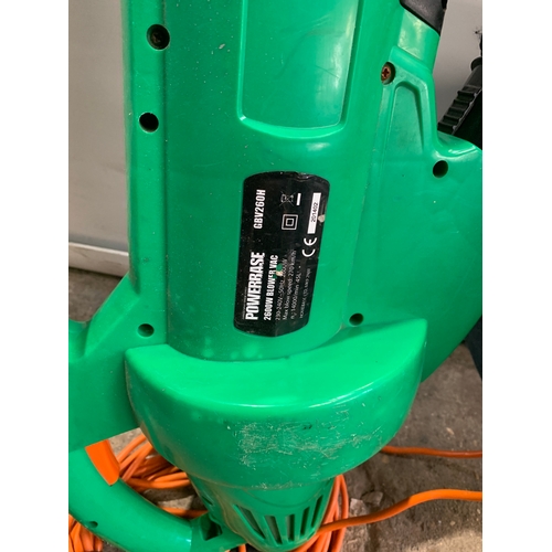 318 - Electric garden leaf blower