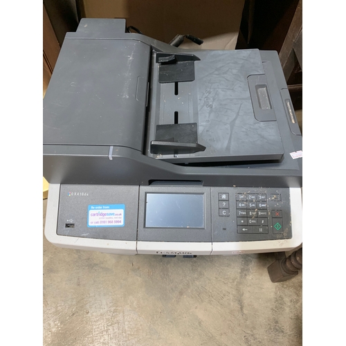 337 - Lexmark CX410 laser printer with toner