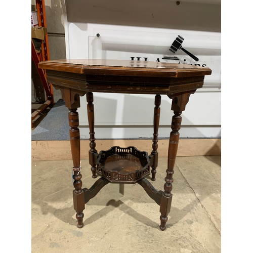 414 - Octagonal occasional side table