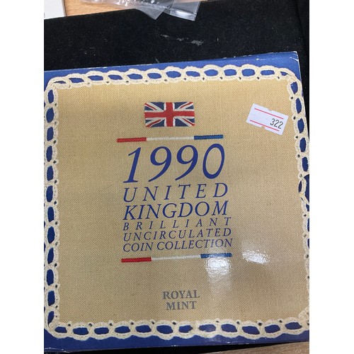 73 - 1990 royal mint United Kingdom coin collection