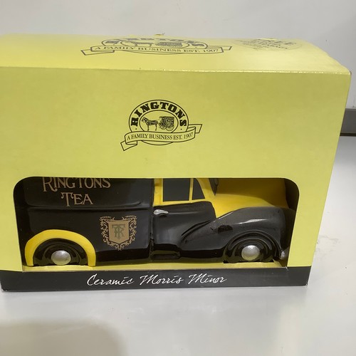 52 - Ringtons Tea ceramic morris minor in the box