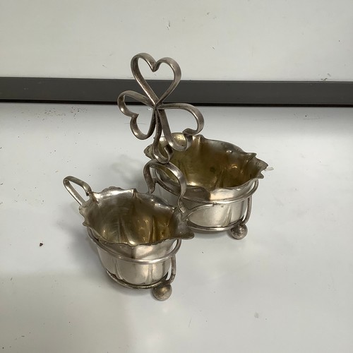 57 - EPNS table condiment set