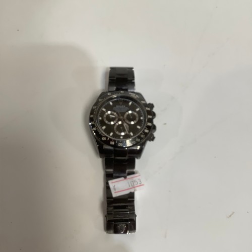 77 - Replica black Rolex watch