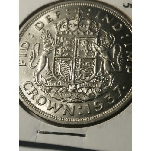 36A - 1937 George VI crown in mint condition