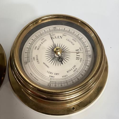 353 - Barometer and clock