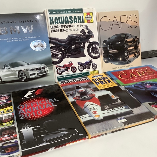 380 - Kawasaki Haynes book plus car books