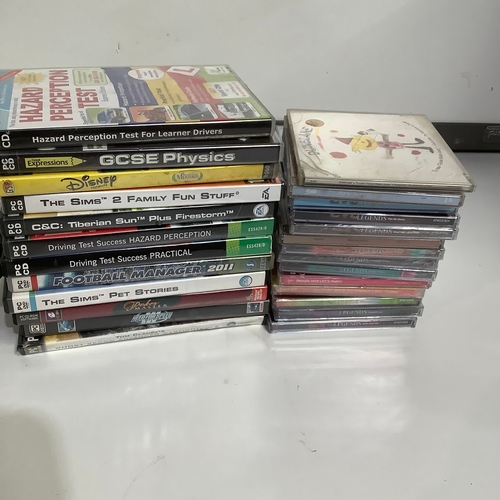 387 - Selection of PC games and CD bundle