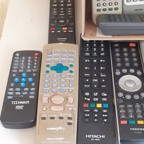 70A - Quantity remote controls. Top brands included, Humax, Hitachi, Toshiba and more