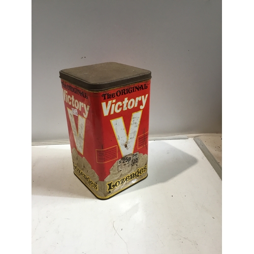 33 - The original victory lozenges tin