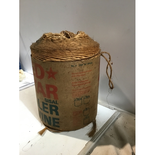 34 - Red star sisal baler twine