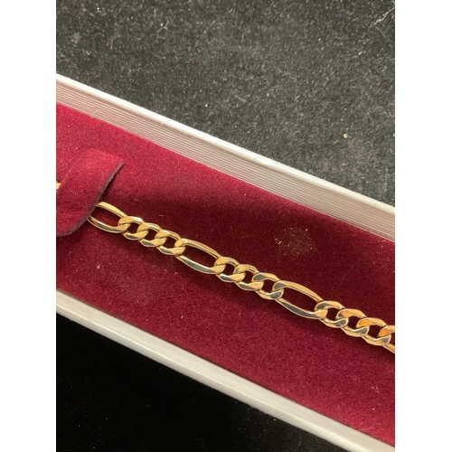 70A - 9ct gold bracelet in presentation case 3.17g