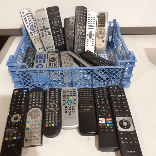 11A - Quantity of remote controls. Leading brands, all have battery covers.