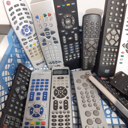 11A - Quantity of remote controls. Leading brands, all have battery covers.