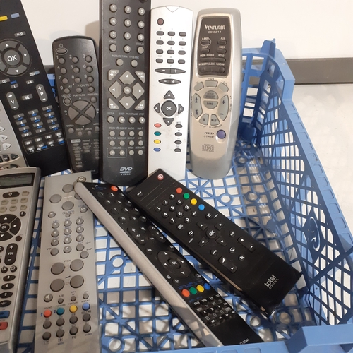 11A - Quantity of remote controls. Leading brands, all have battery covers.