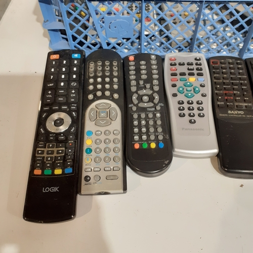 11A - Quantity of remote controls. Leading brands, all have battery covers.