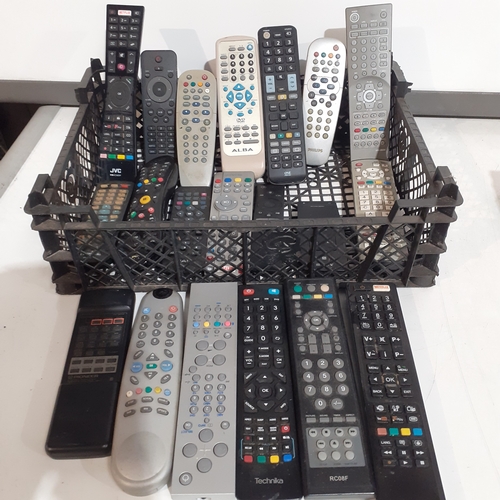 12A - Quantity of remote controls. Leading brands, all have battery covers.