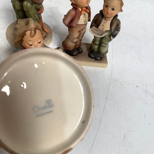 61 - West German W Goebel ceramic figures