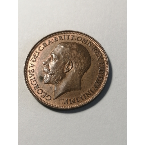 20A - COINS: 1922 farthing in uncirculated condition with lustre