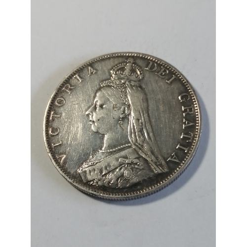 36A - COINS : 1887 Victorian Double florin