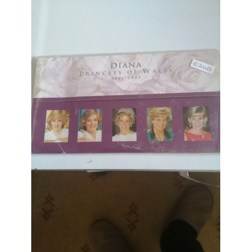 42A - Diana Princess of Wales royal mail stamp set