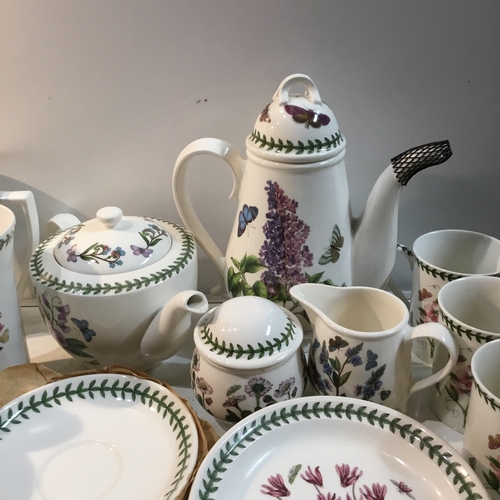 292 - Large quantity of Portmeirion Botanic Garden ware inc coffee pot, teapot, dishes & more