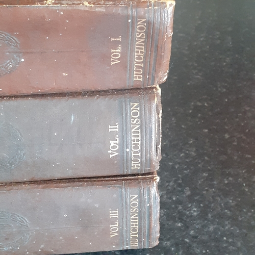 8 - Hutchinson Story of the Nations volumes 1, 2 and 3. All pages present and mostly clean. One page in ... 