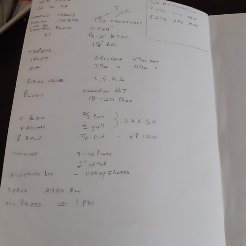 38 - The Austin Seven manual by Doug Woodrow. Some pencil markings inside 1st page and slight sun damage,... 