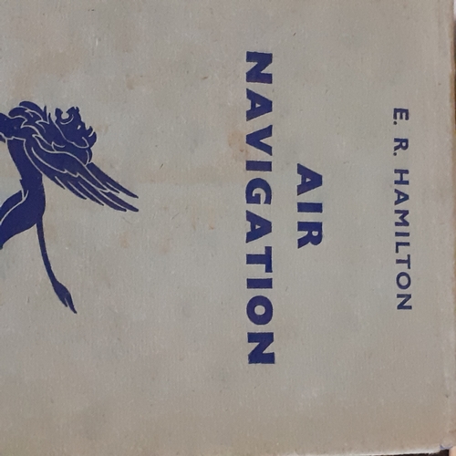 26 - Three air navigation books. Nelsons aeroscience manual on navigation, Numerical examples by Clatwort... 