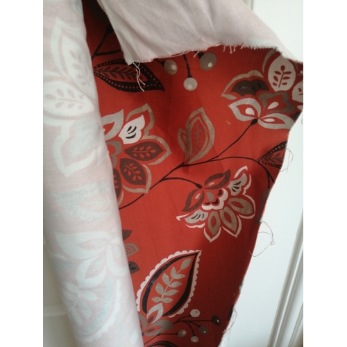 40A - Large roll of patterned fabric