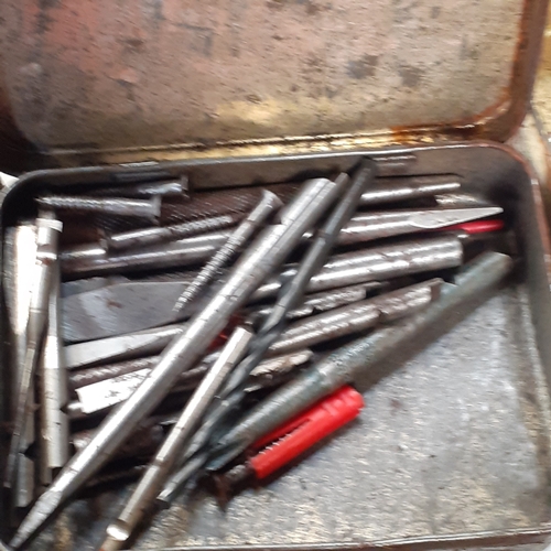 51B - Large mixed lot of garage items for cars and tools, and attachments etc . Includes hammers, drill bi... 