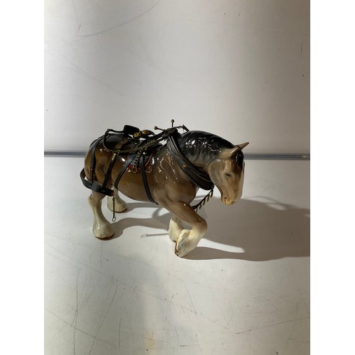 55 - Large 30cm span Sylvac shire horse