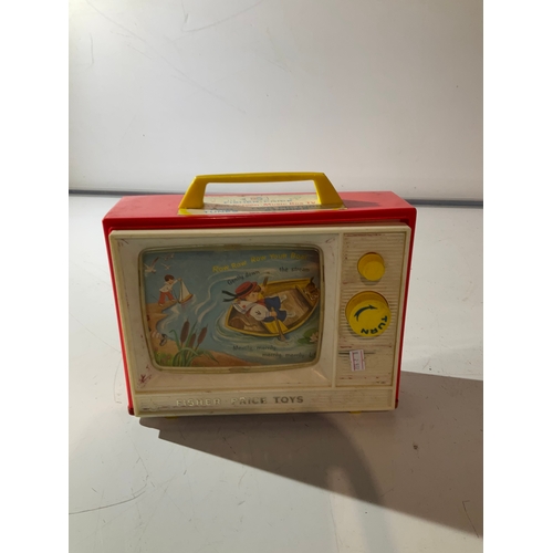 125 - Retro Fisher price two Tune TV  for repair or spares