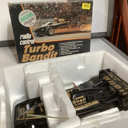 350 - Radio controlled Turbo Bandit car