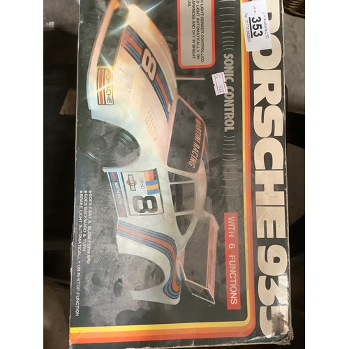 353 - Porsche 935 remote car