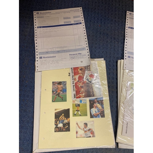 201A - The World Cup stamp collection inc St Vincent Grenadines, Antigua& Barbuda and Nevis 4V