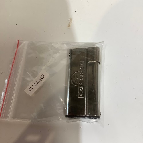 73 - Cafe crème chrome lighter