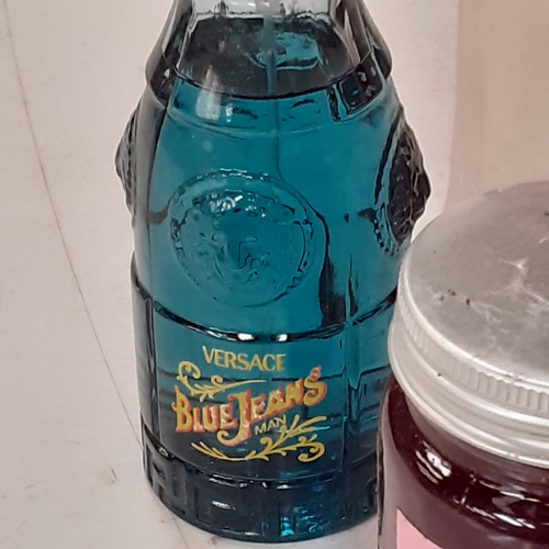 9 - Selection of 'smellies'. Includes Versace Blue Jeans and No 7 products and much more. All new except... 