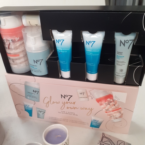 9 - Selection of 'smellies'. Includes Versace Blue Jeans and No 7 products and much more. All new except... 