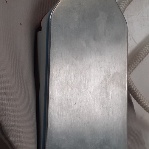 12 - 2 x travel irons. Philips Stewardess and Morphy Richards Voyager. Both with carrying bags, good cond... 