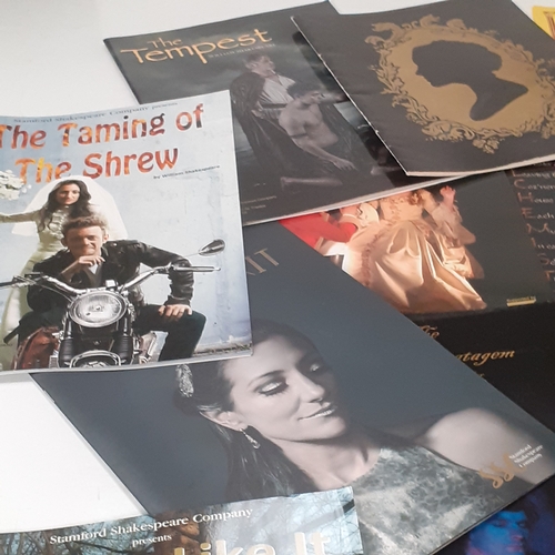 15 - Quantity of Shakespeare Company theatre programmes mostly from early 2000s. Majority Tolethorpe. Ove... 