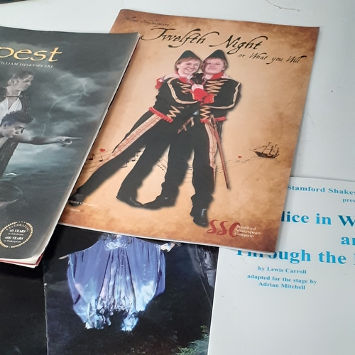 15 - Quantity of Shakespeare Company theatre programmes mostly from early 2000s. Majority Tolethorpe. Ove... 