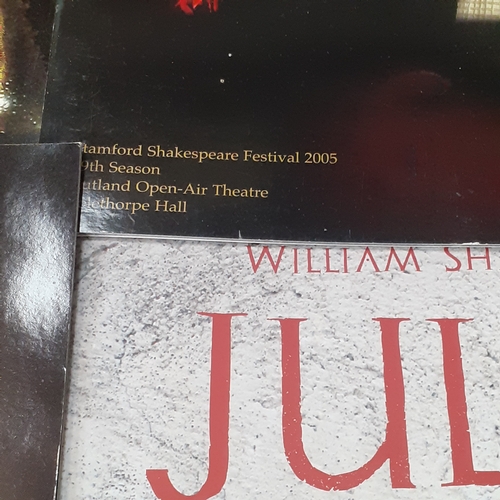 15 - Quantity of Shakespeare Company theatre programmes mostly from early 2000s. Majority Tolethorpe. Ove... 
