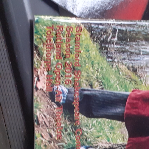 15 - Quantity of Shakespeare Company theatre programmes mostly from early 2000s. Majority Tolethorpe. Ove... 