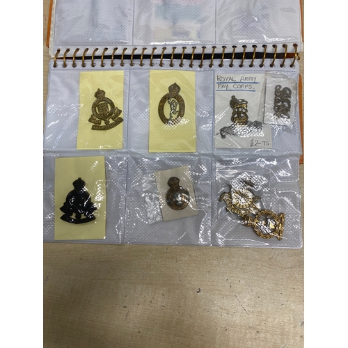 30 - Quantity of cap badges inc Royal Corps Army Ordnance, Royal Corps of Signal, Royal Army Pay Corps, R... 