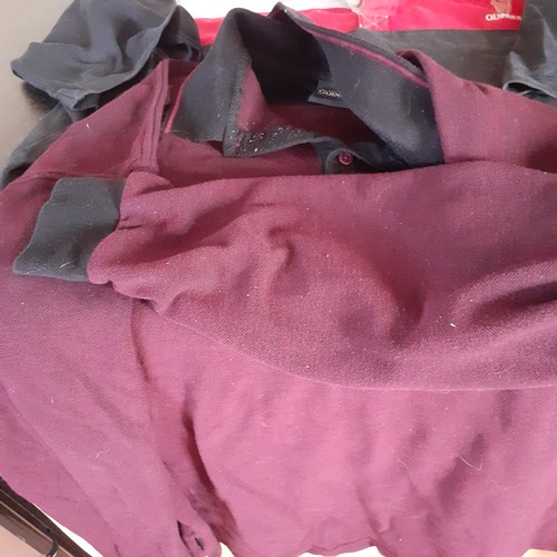 7 - 2 Guinness tops. One long sleeve purple one with black collars and cuffs is size 5xl and one England... 